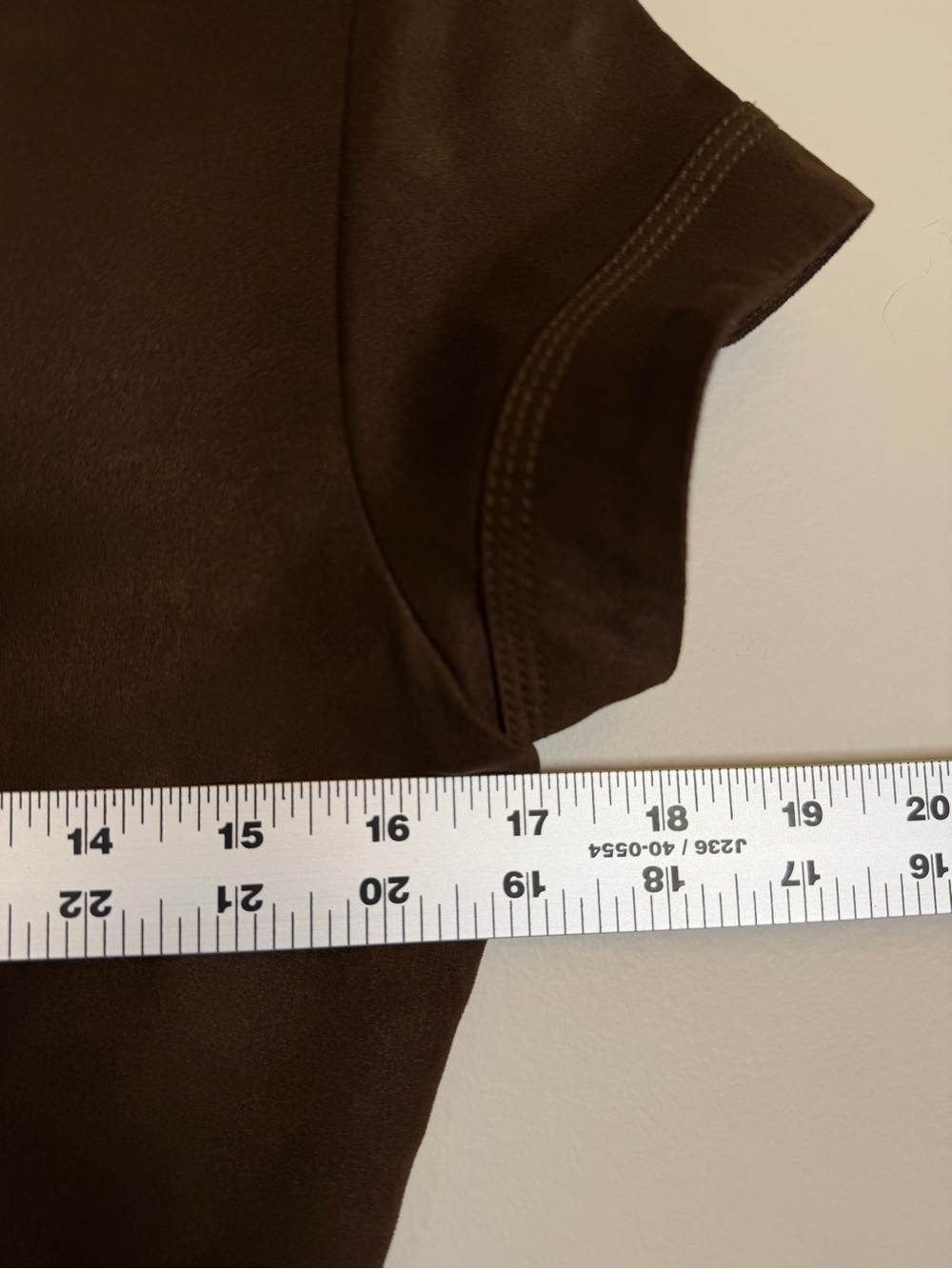 VINTAGE 90s INSANE BCBGMAXAZRIA Brown Faux Suede 2-Piece Skirt Set 6 Small Y2K - Picture 13 of 13